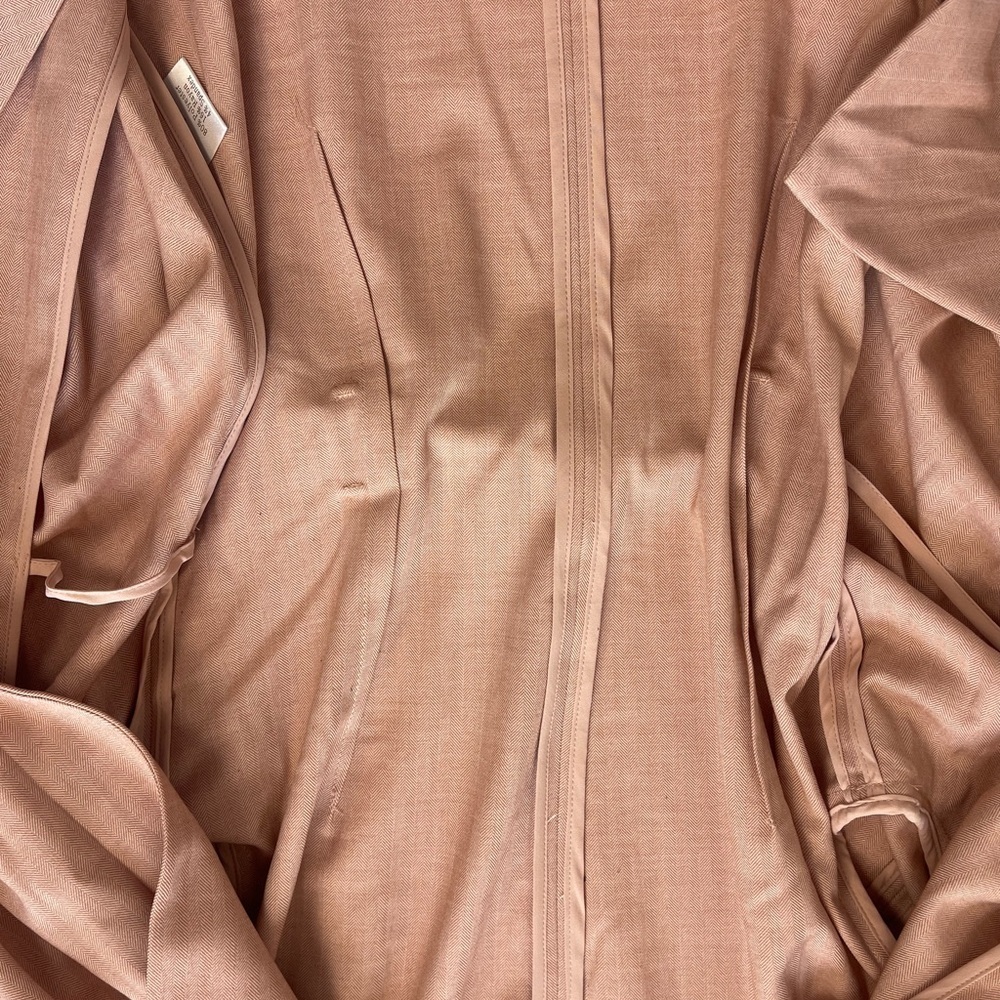 Petite Studio Tailored Dusty Rose Blazer Size Small – Classic Minimalist Style - Picture 4 of 9